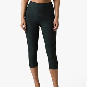 PrAna Kimble Capri Black Heather Size Small